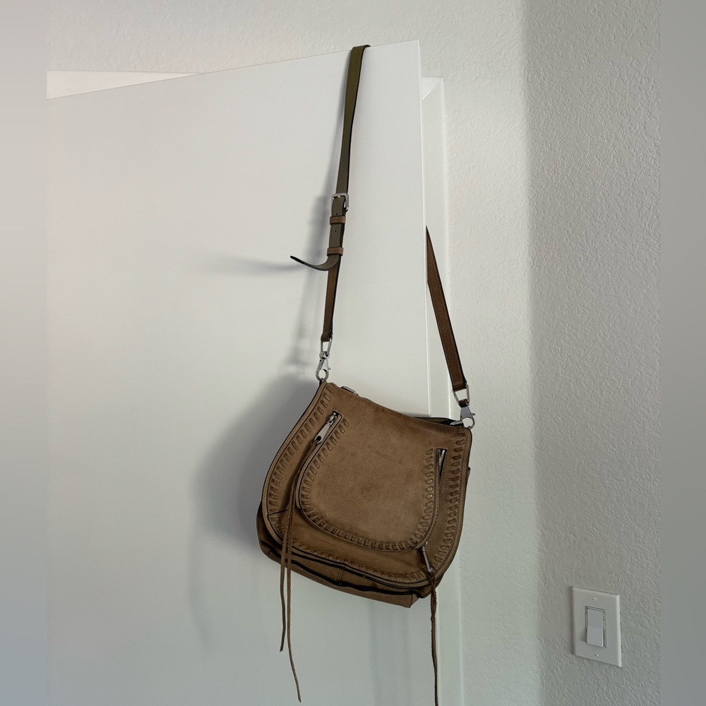 Rebecca Minkoff Tan Suede Crossbody Bag